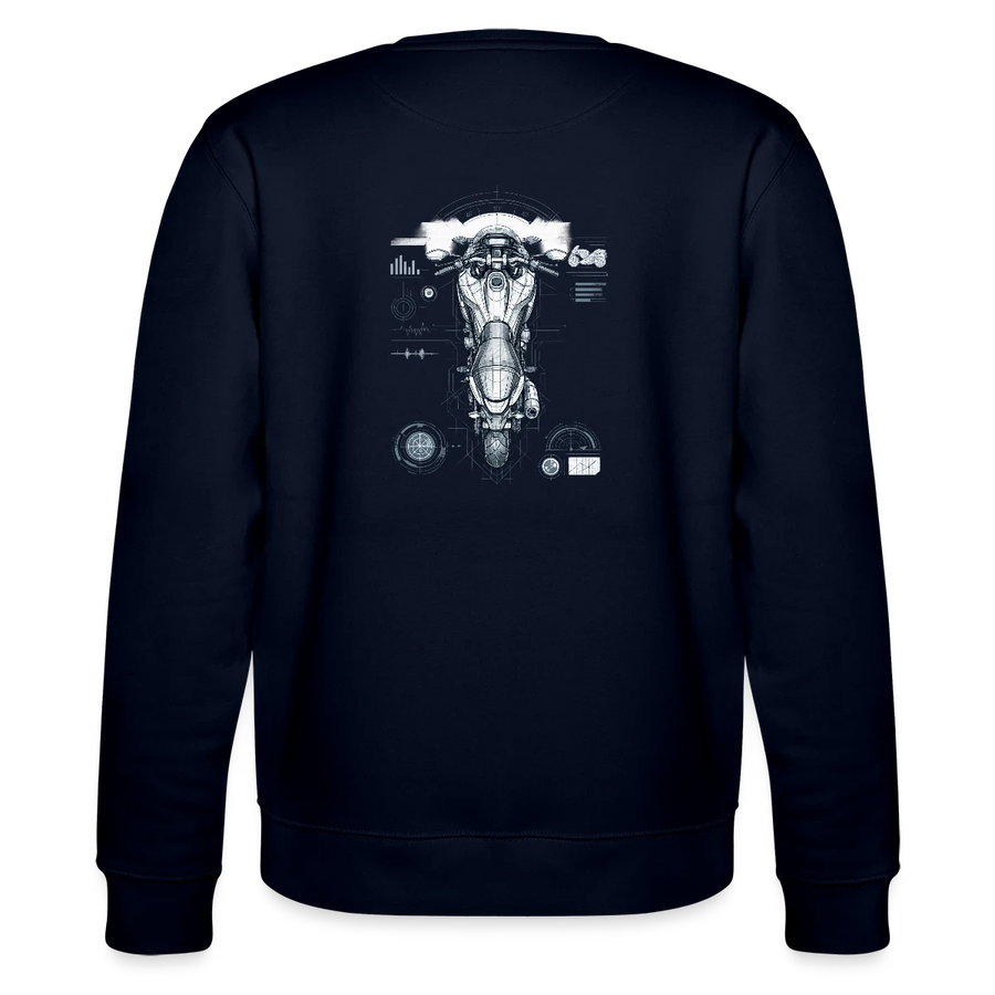 Honda nc 700 [Sweatshirt] - Top-Down Tech - Back Print