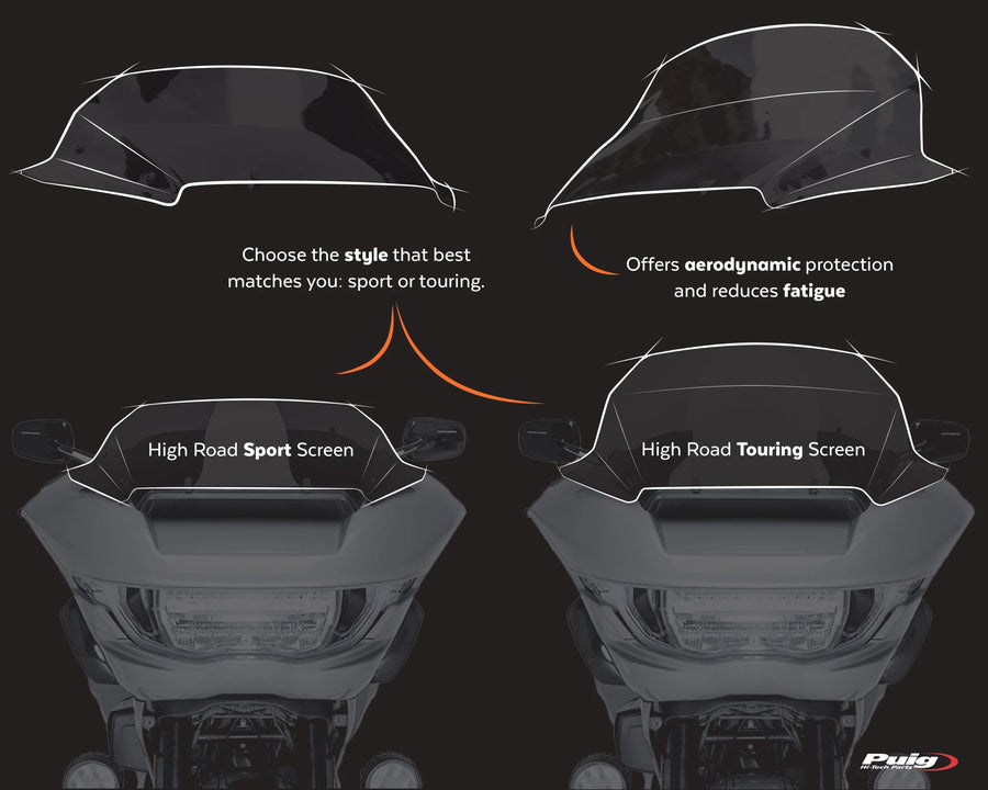 HARLEY DAVIDSON STREET GLIDE FLHX [2025] – High-Road Touring – Fortement teinté