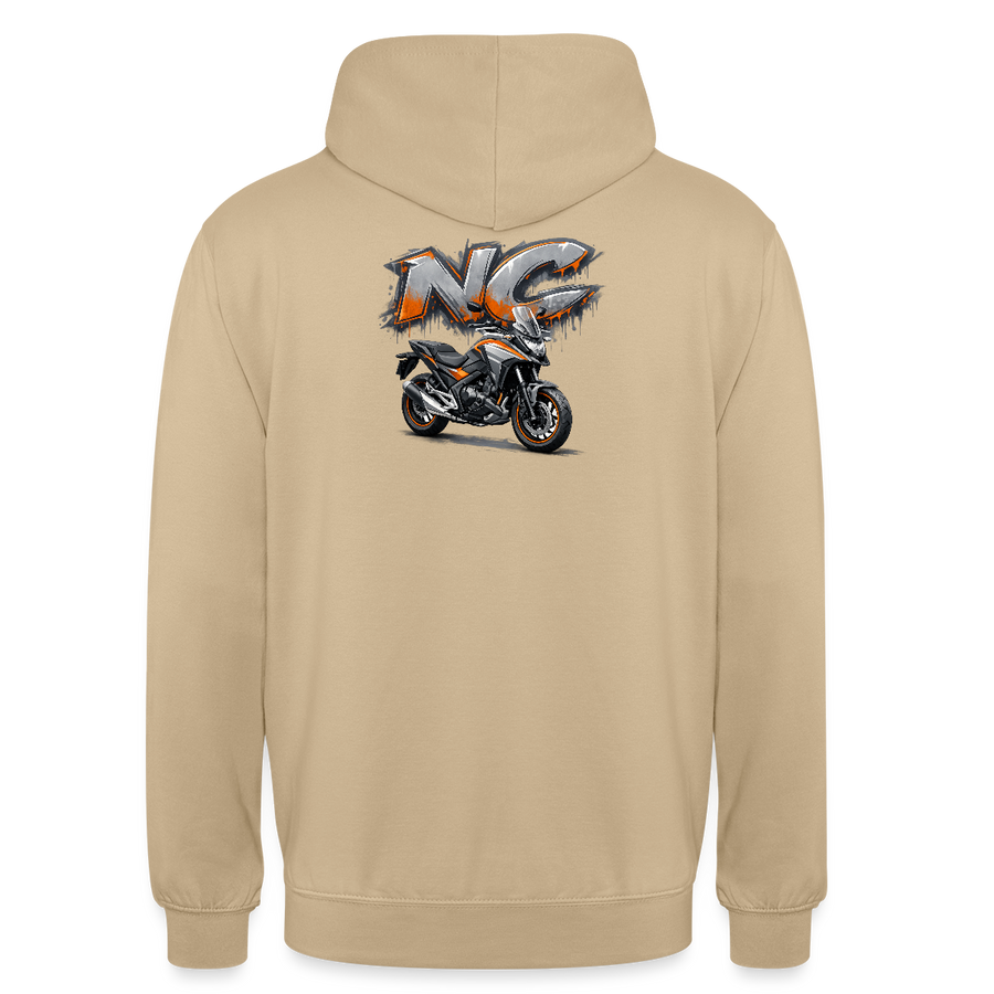 Honda nc 700 [Hoodie] - Graffiti Float - Impression au dos