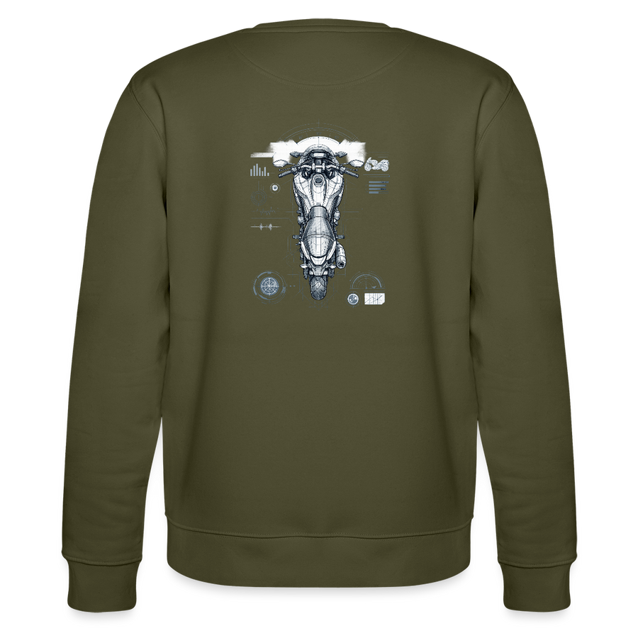 Honda nc 700 [Sweatshirt] - Top-Down Tech - Back Print