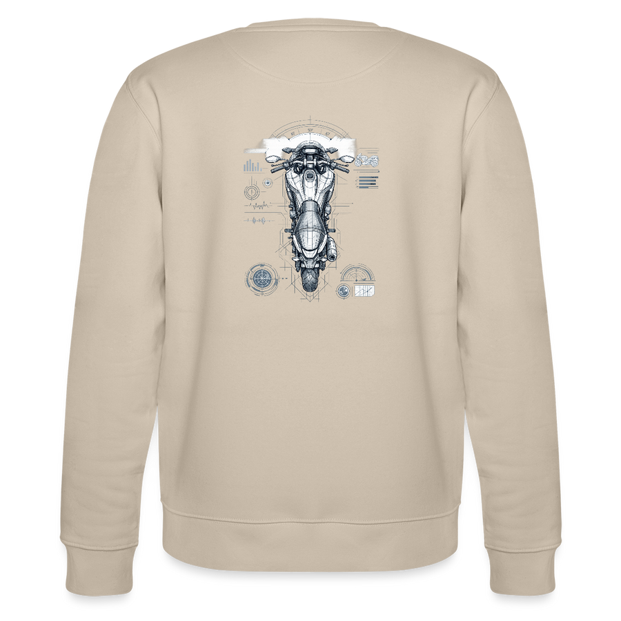 Honda nc 700 [Sweatshirt] - Top-Down Tech - Back Print