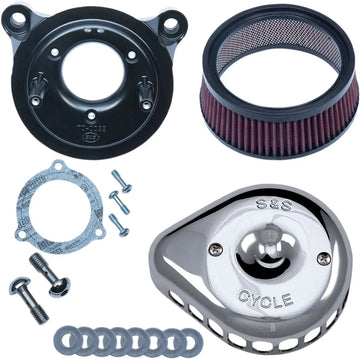 Harley-Davidson FLSTFB 1690 Fat Boy Lo [2017] - Mini Teardrop Stealth Luftfilter-Kit – Bild 1