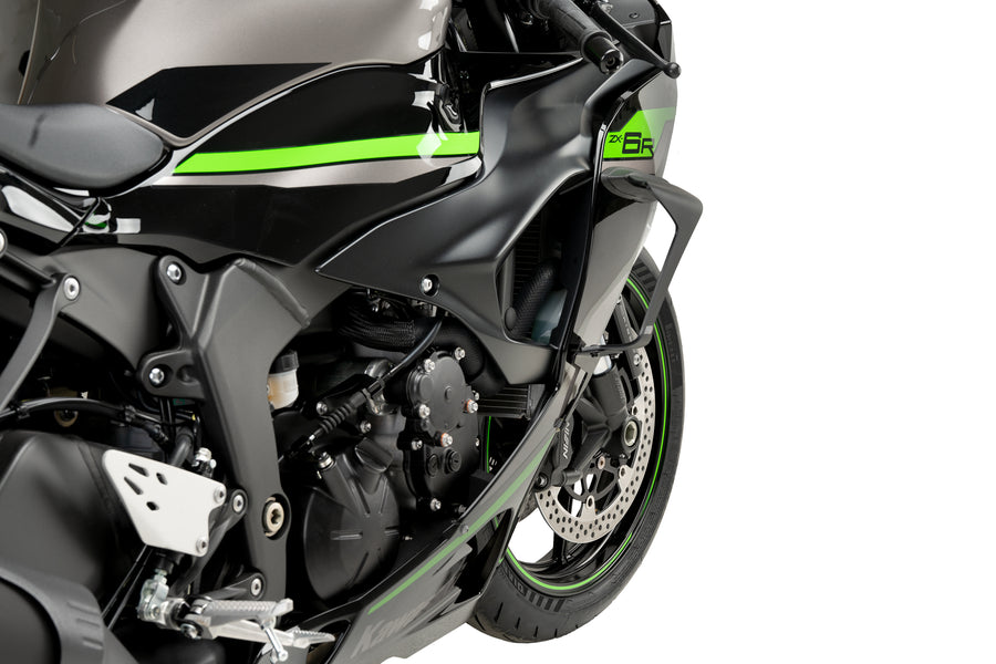 KAWASAKI ZX-6R NINJA [2025] – Race Side Spoiler – Mattschwarz
