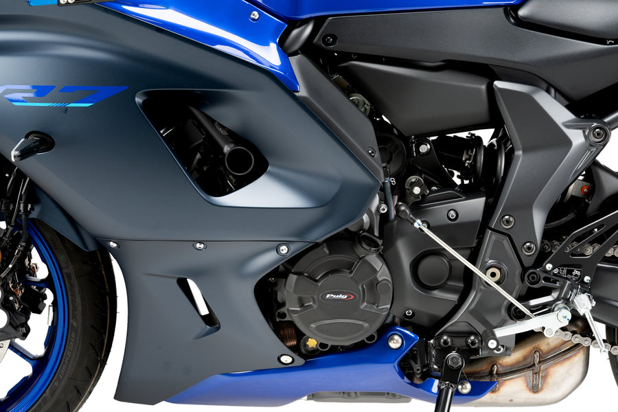 YAMAHA YZF-R7 [2025] – Motorschutzhauben Track für Championship – Mattschwarz