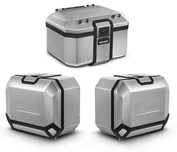 Triumph Tiger Sport 660 [SHAD] - Terra Full Pack 142 L – Topcase 48 L + valise latérale