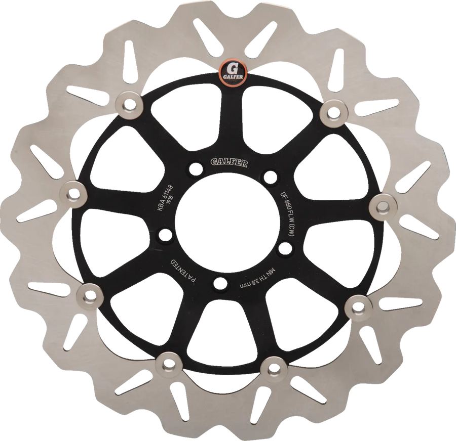 Ducati PANIGALE V2 890 [2025] - Disque de frein - Type : Deux pièces (flottant) - Image 1