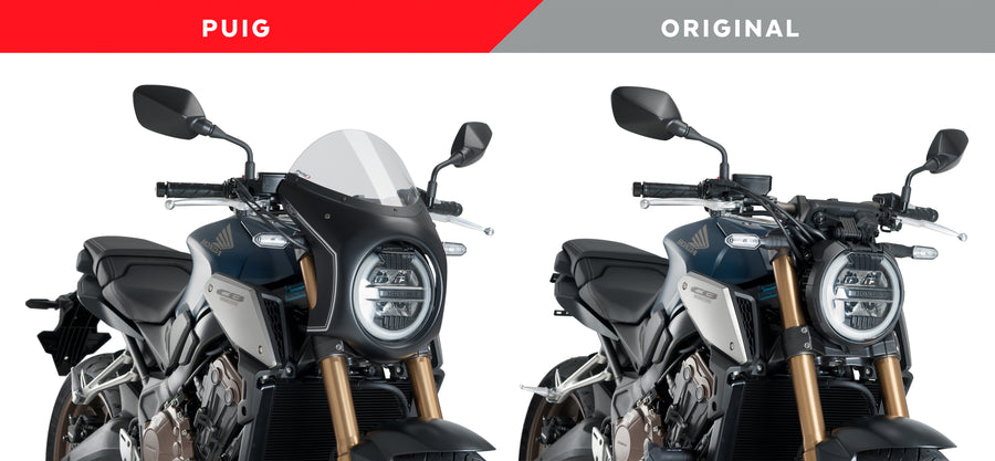 HONDA CB 650 R NEO SPORTS CAFE [2023] – Retro Fairing Screen – Black