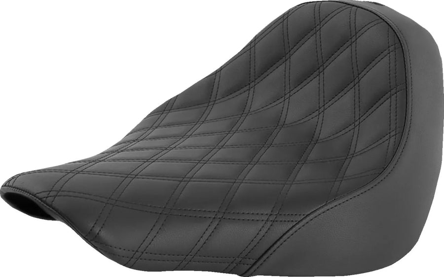 harley davidson flfb [SADDLEMEN] – Renegade Lattice Stitch Solo Seat