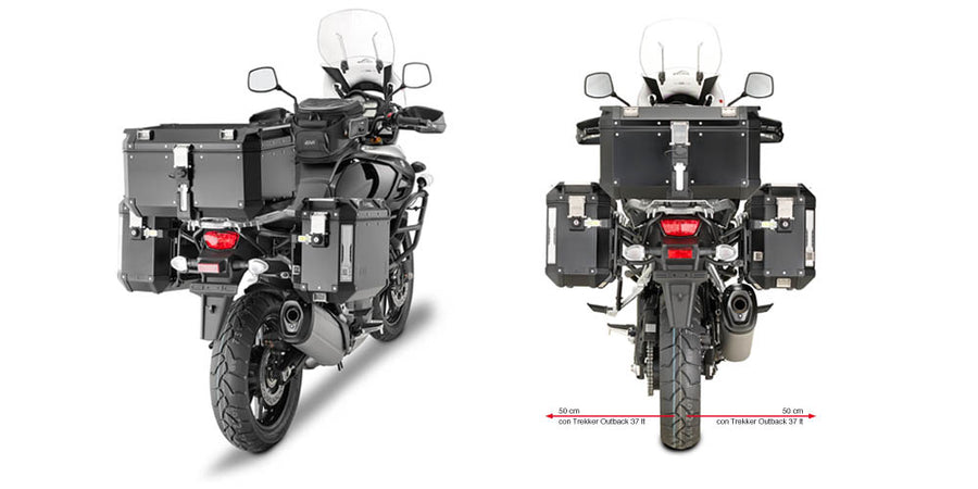SUZUKI DL 1000 V STROM [2014] - Porte-bagages pour moto