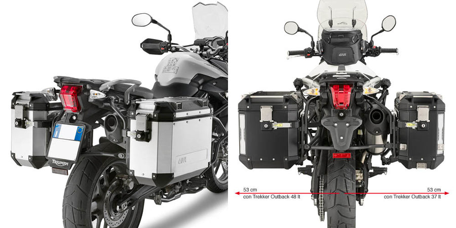 TRIUMPH TIGER 800 [2011-2017] - Luggage rack for Trekker Outback
