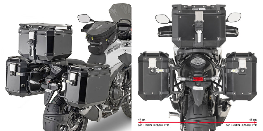 HONDA NX 500 [2024-2025] - Schnellverschluss-Seitenkofferhalter