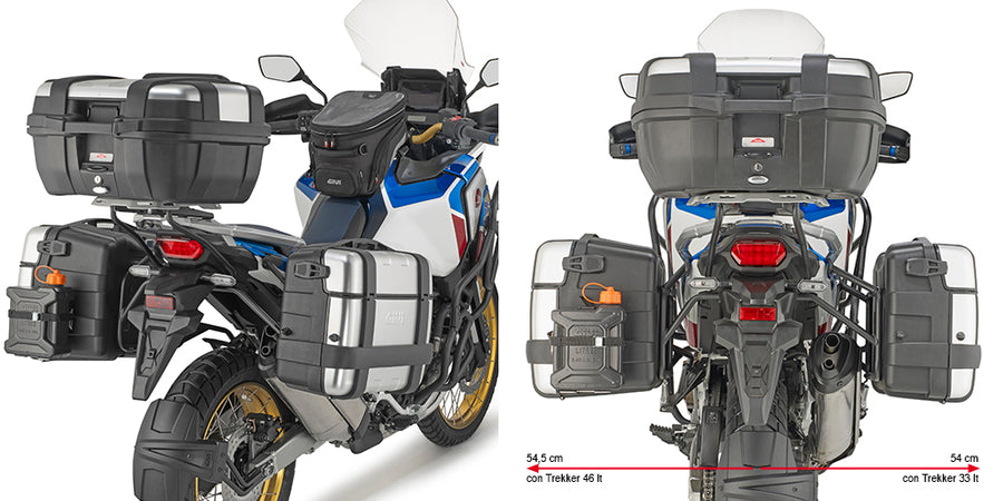HONDA CRF 1100 L AFRICA TWIN [2020-2025] - Support valise spécifique