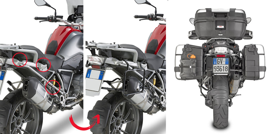 BMW R 1250 GS ADVENTURE [2019-2023] - Quick release side case holder