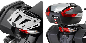 YAMAHA FJR 1300 [2006-2012] - Plaque aluminium spécifique pour boitiers MONOKEY