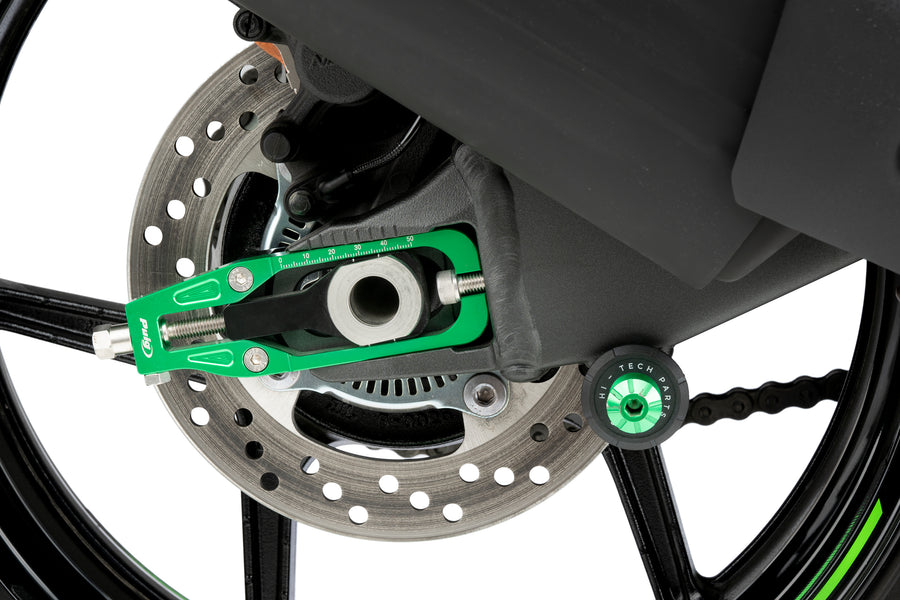 KAWASAKI ZX-6R NINJA [2025] – Tendeur de chaîne Puig – Argent