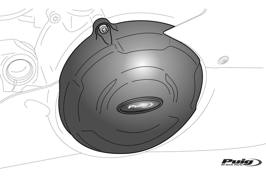 KAWASAKI Z 1000 [2003-2020] - Kit protection capot moteur