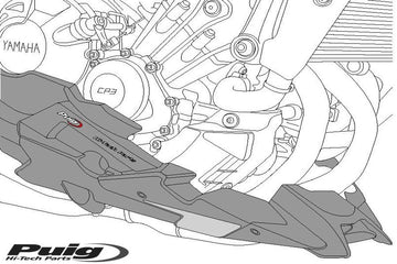 YAMAHA TRACER 9 [2021-2022] - Spoiler moteur