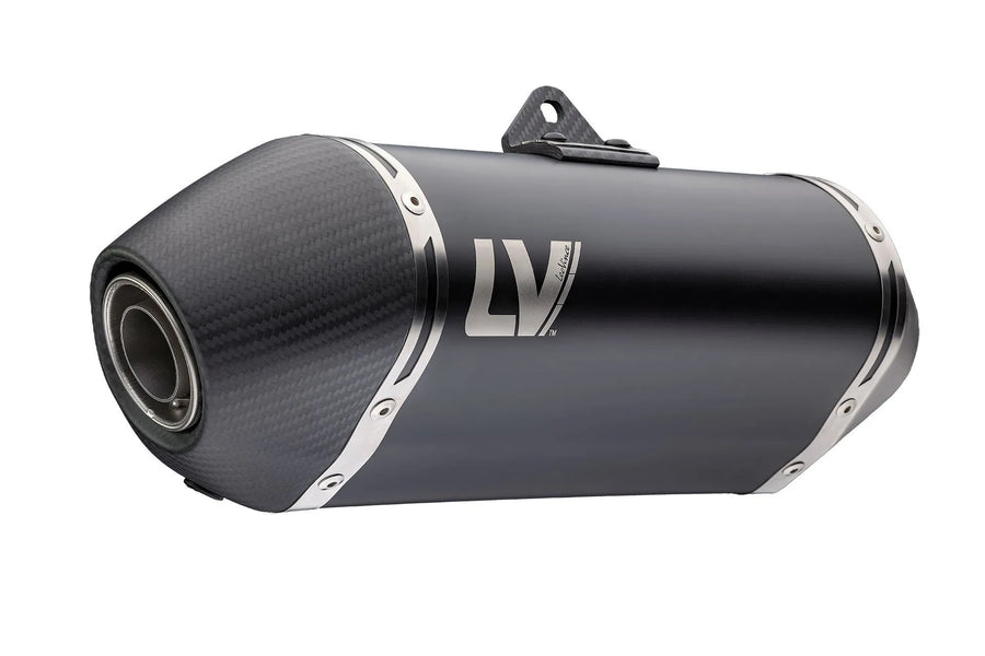 bmw r 1300 gs trophy [LEOVINCE] – LV-14 Black Edition rear silencer