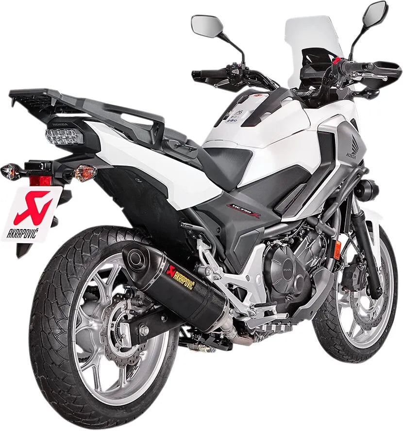 Honda NC 750 x [Akrapovic] - Final d'amortisseurs en fibre de carbone