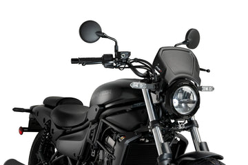 KAWASAKI ELIMINATOR 500 SE [2025] – Façade ALU – noire - 0