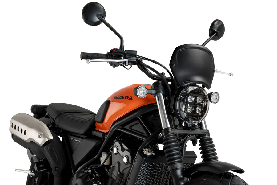 HONDA CL 500 [2025] – Face avant ABS – Noir mat