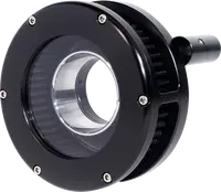 Harley-Davidson FXSE 1800 Pro Street Breakout CVO [2016-2017] - BA Luftfilterkit – Oberfläche: Schwarz, Verchromt – Bild 4
