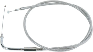 harley davidson fxsts [DRAG SPECIALTIES] - Câble d'accélérateur recouvert d'acier inoxydable