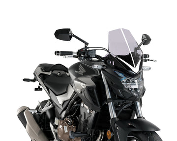 HONDA CB 500 F [2024] - Pare-brise Touring nouvelle génération | Teinté | PUIG 3657H