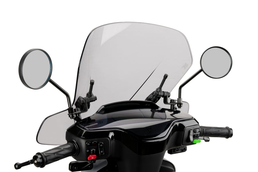NIU MQI + SPORT [0000] – Bulle scooter City Touring – teintée