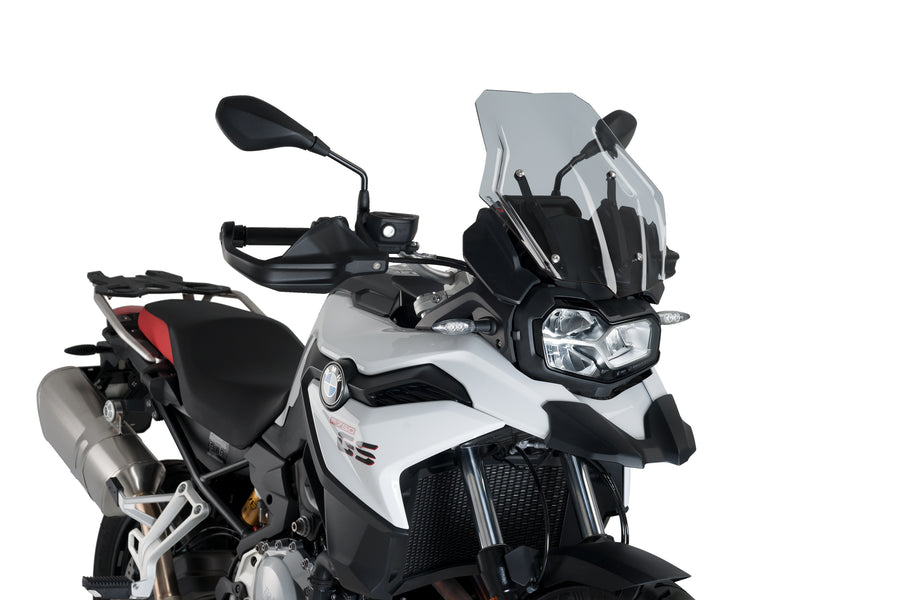 BMW F 800 GS [2025] – bulle touring – vue avant transparente