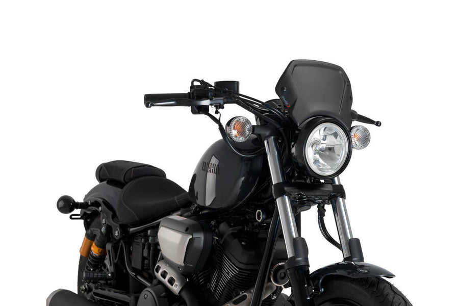 YAMAHA XV 950 R [2020] – ALU Frontplatte – Silber