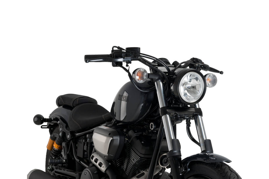 YAMAHA XV 950 R [2020] – ALU Frontplatte – Silber