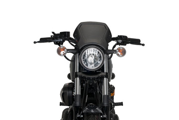 YAMAHA XV 950 R [2020] - ALU-Frontplatte | Schwarz | PUIG 3813N