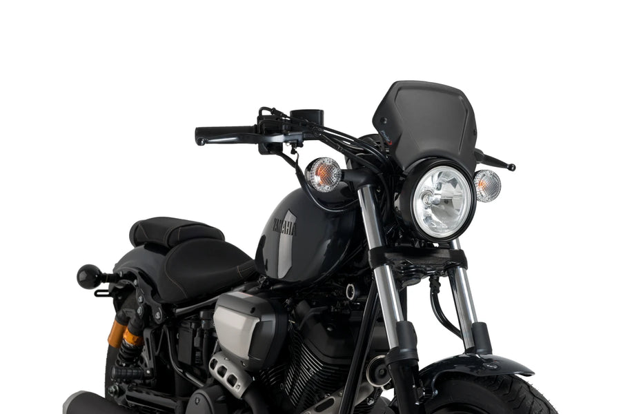 YAMAHA XV 950 R [2020] – ALU Frontplatte – Schwarz