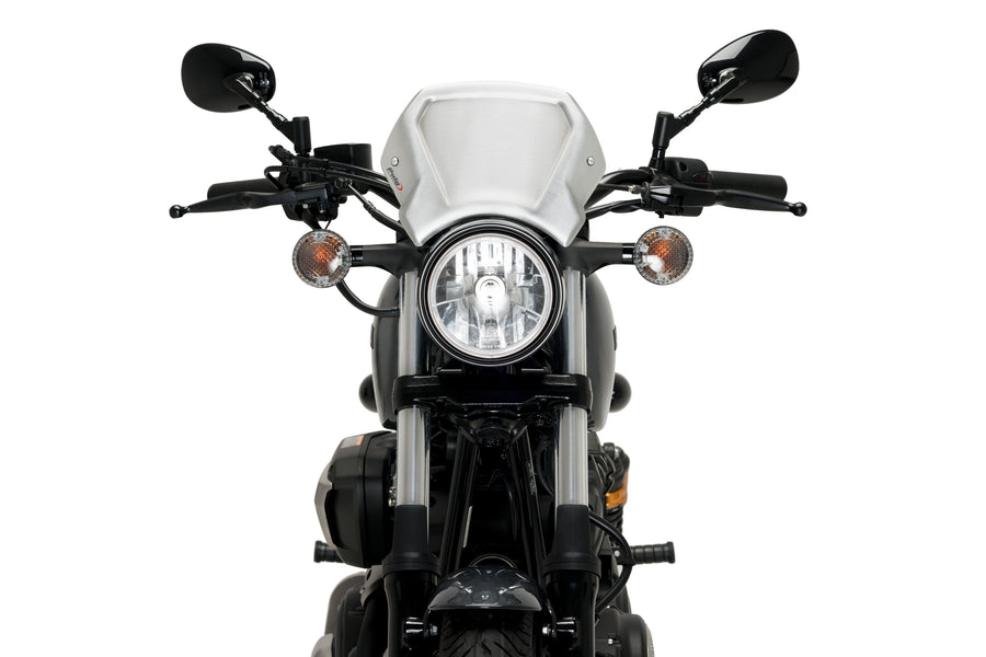 YAMAHA XV 950 R [2020] – ALU Frontplatte – Silber