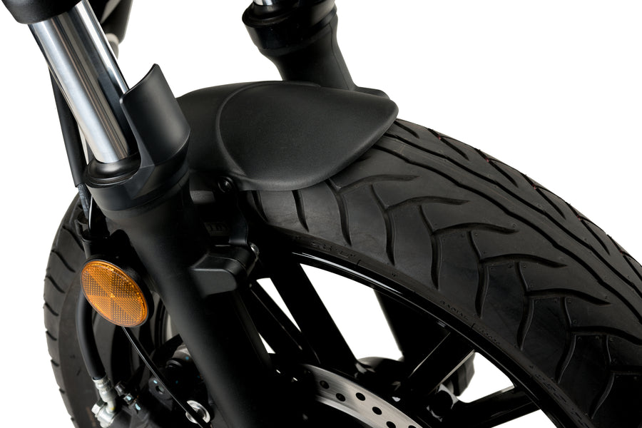 KAWASAKI VULCAN S [2025] – VORDERER KOTFLÜGEL DES gefrästes Blech – Schwarz