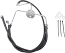 Harley Davidson Flhr [DRAG SPECIALTIES] - Kit de conduite de frein en vinyle noir étendu-1