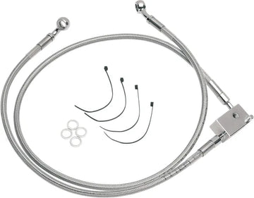 Harley Davidson Fxst [DRAG SPECIALTIES] – Edelstahl-Bremsleitungs-Kit, verlängert