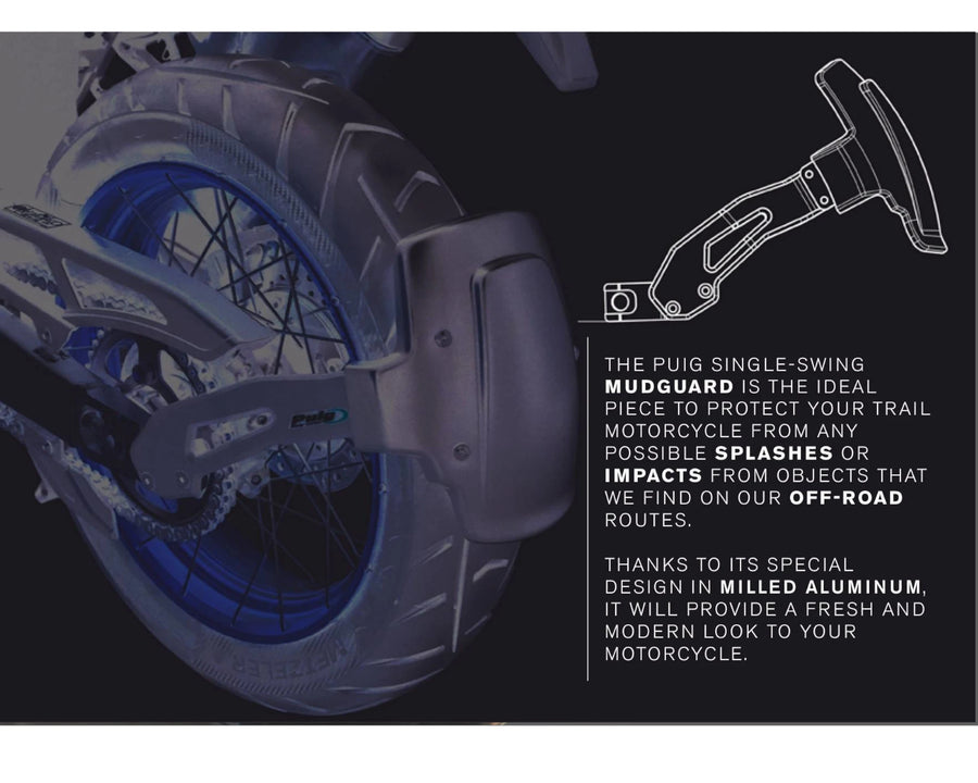 BMW F 750 GS [2024] – Single Swingarm Fender – Mattschwarz