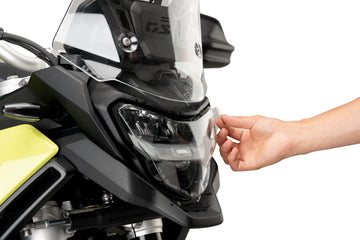 BMW F 900 GS [2025] – Adhérer la protection des phares – Transparent - 0