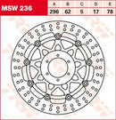 Honda CB 600 F Hornet ABS Pc41 [2012-2013] - Bremsscheibe – Bild 12