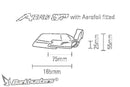 bmw f 650 gs dakar [BARKBUSTERS] – AERO-GP Hebelprotektor