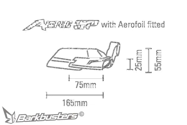 Yamaha V MAX 1200 [BARKBUSTERS] – AERO-GP Hebelprotektor