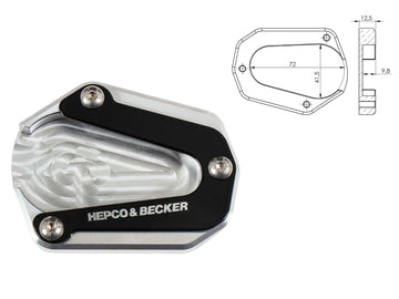 Triumph Tiger 900 Rally [2021-2023] - side stand plate - 0