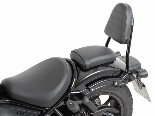 Honda CMX 1100 Rebel [2025] - Sissybar ohne Gepäckbrücke schwarz glanz Rohrausführung