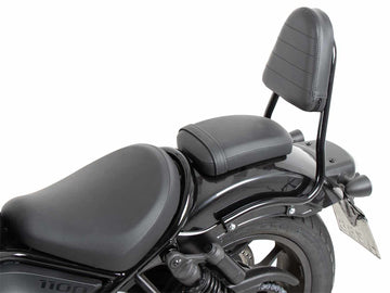 Honda CMX 1100 Rebel [2021-2024] - Sissybar ohne Gepäckbrücke schwarz glanz Rohrausführung
