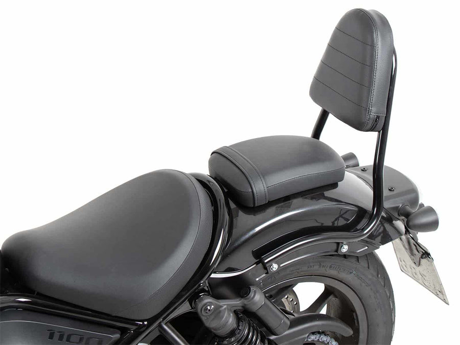 Honda CMX 1100 Rebel [2021-2024] - Sissybar sans bagage Bridge Black Gloss Pipe Version