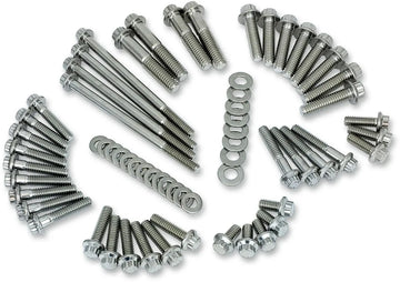 Harley-Davidson FLSTFI 1923 Softail Fat Boy Gray Ghost 117 [2026] - 12-Punkt Externes Primär-/Getriebe-Motorschraubenset – Bild 1