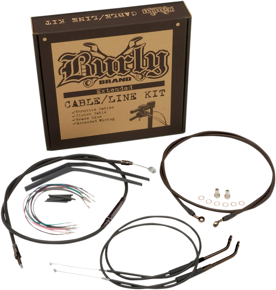 harley davidson softail street bob fxbb [BURLY BRAND] – Jail Bar cable set