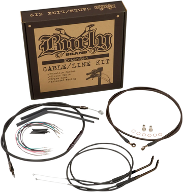 harley-davidson street bob [BURLY BRAND] – Jail Bar Kabelsatz - 0
